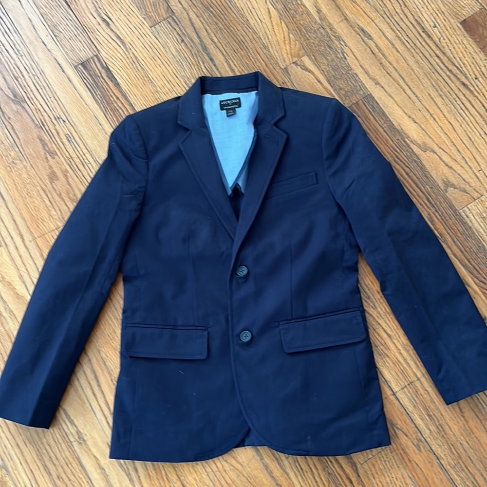 Crewcuts Navy Chino Suit Blazer and Pants Size 10